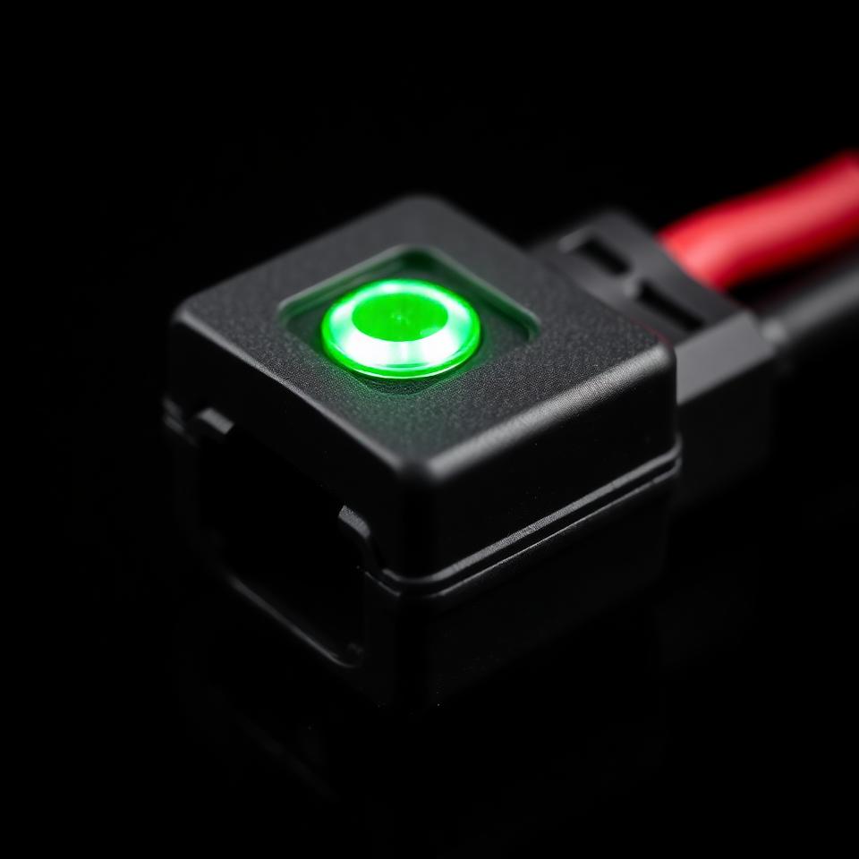 Green = safe to start